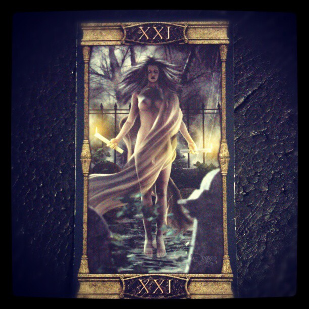Once again... The World #tarot #tageskarte