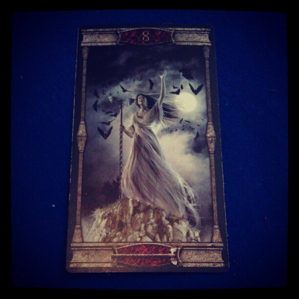 Acht der Stäbe #tageskarte #tarot #esoterik