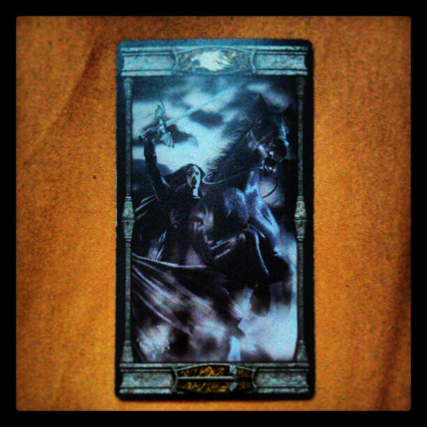 My day in the sign of the Knight oft swords #tageskarte #esoterik #tarot