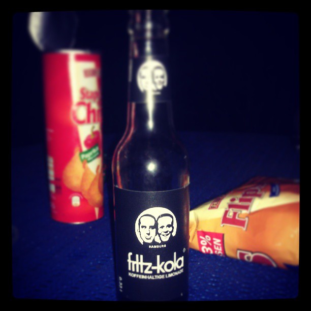 #fritz-kola muss ned wieder sein. Dann lieber Pepsi....