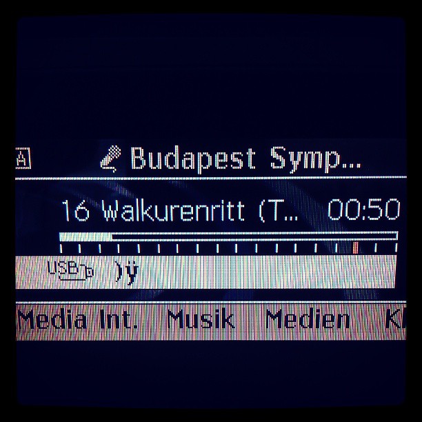 Arbeiten mit #wagner.... #walkürenritt immer wieder geil
